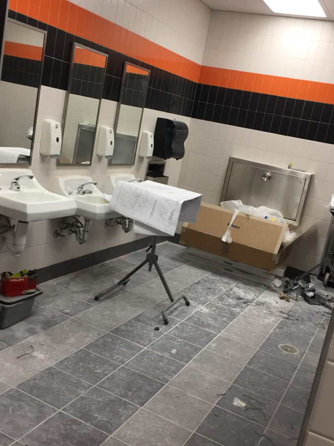 Its Time For a Change: New Front Lobby Bathrooms