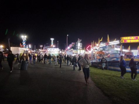 This is the Buckwheat fairground where there are rides and different games to play. The band had only a certain amount of time to look, but we still had so much fun.