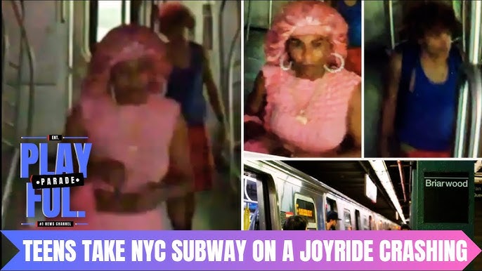 A NYC Subway Train Hijacked And Crashed?